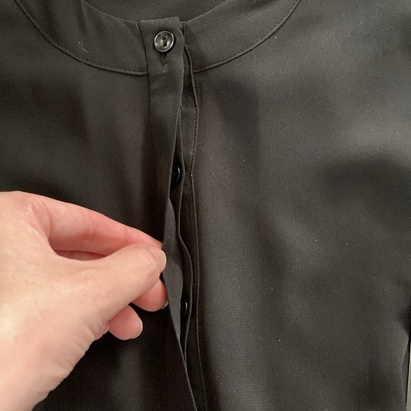 Vera Wang Noir High Low Shirtdress - Picture 5 of 11